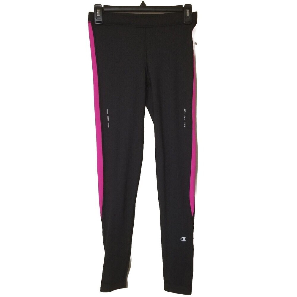 Champion Activewear Leggings Womens Black Small Vapor Exercise Fitness